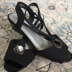 Marbella wedge sandals.